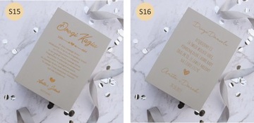 Zaproszenie DLA świadka świadkowej prośba ślub