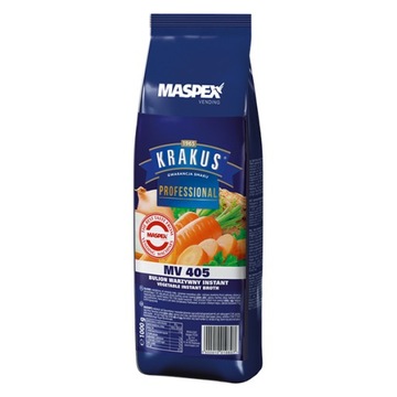 Zupa instant Maspex bulion warzywny Krakus MV 405 1kg vending instant