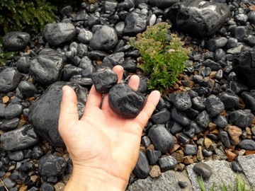 Сумка BLACK PEBBLE Stone Nero 25 кг 1-2 см