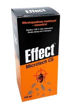 Effect Microtech na pluskwy domowe, prusaki mrówki