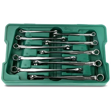 SATA ZESTAW 10 KLUCZY PŁASKO OCZKOWYCH XL X-BEAM