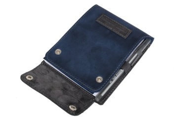 Ręcznie robiony skórzany notes mały A6 100% skóra