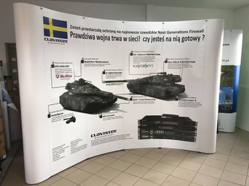 ŚCIANKA REKLAMOWA ARKADOWA 4x3 POPUP +PROJEKT 72H