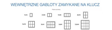 Витрина Информационная доска 6хА4 - НАРУЖНАЯ