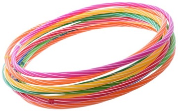 ТРЕНИРОВОЧНОЕ КОЛЬЦО ДЛЯ ФИТНЕС-АЭРОБИКИ НА КОЛЕСАХ HULA HOP 50 СМ