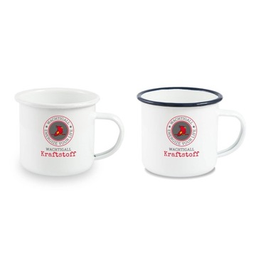 Эмалированная металлическая кружка + ваш принт ПОДАРОК