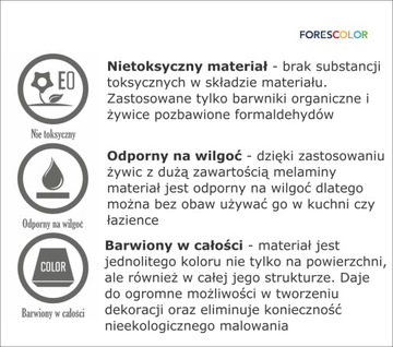 Черные настенные часы из клееного дерева ECO 3D