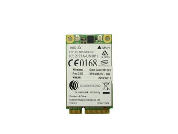 3G GSM WWAN модем HP Gobi J9CUNDP-1H QUALCOMM