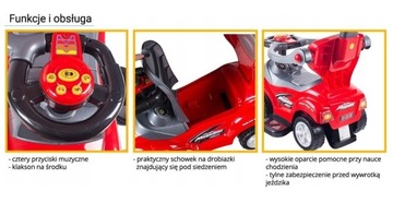 Коляска-ходунки DELUXE 3в1 PLAYING