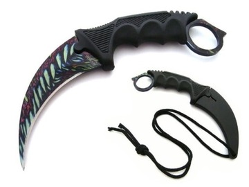 Nóż Karambit CS:GO Fade Rainbow Counter Strike