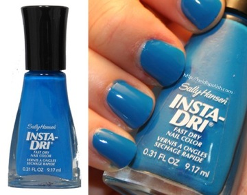 SALLY HANSEN lakier INSTA-DRI 110 BLUE BY !