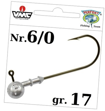 JIG PERFEKT na haku VMC Nr.6/0 - 17 gr