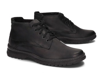 ТУФЛИ ИЗ ПОЛЬСКОЙ КОЖИ TRAPER 417 CZ 43