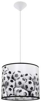 LAMPA SUFITOWA WISZĄCA ŻYRANDOL DLA DZIECI SOCCER