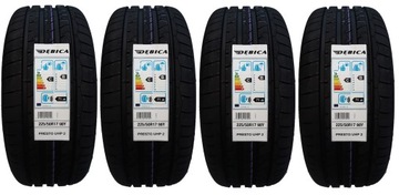 4 x NOWE OPONY LETNIE 225/50R17 DĘBICA PRESTO UHP2