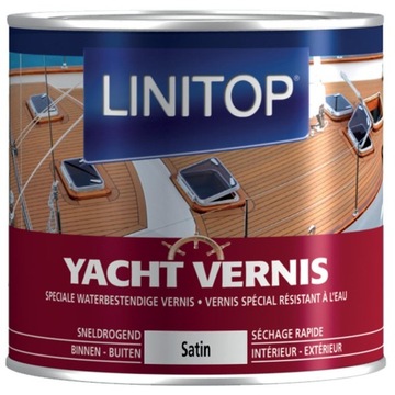 YACHT VERNIS Lakier Bezbarwny 0,25 l SATYNA