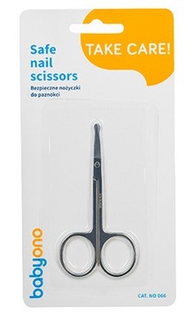 BabyOno Bezpieczne Nożyczki do Paznokci 066