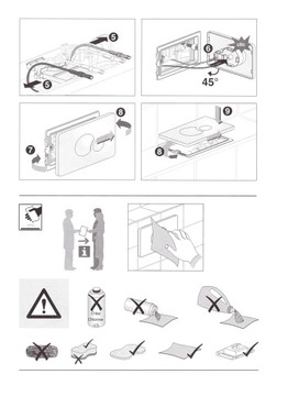 Przycisk spłukujący S 707 (chrom mat) S1670793