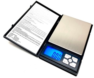 WAGA JUBILERSKA ELEKTRONICZNA 0,01G 500G DUŻY LCD