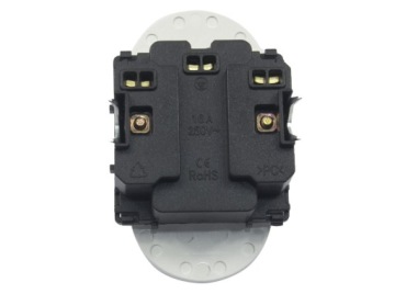 ЭЛЕКТРИЧЕСКАЯ РОЗЕТКА B-LINE С ДВОЙНЫМ СТЕКЛОМ