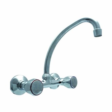 Bateria zlewozmywakowa F standard ścienna do zlewu