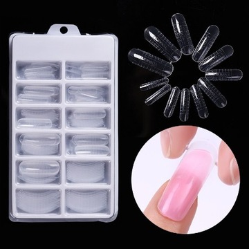 FLEXY GEL POLY AKRYLOŻEL ZESTAW DUŻY 120szt FORM