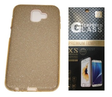 Etui Shining Case do Samsung J6+ J6Plus + SZKŁO