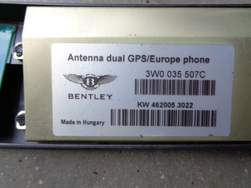 ANTÉNA BENTLEY CONTINENTAL 3W0035507C