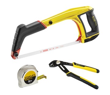 STANLEY ZESTAW NARZĘDZI DLA HYDRAULKÓW 3el. PIŁA +