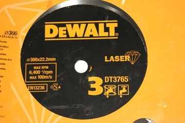 DEWALT DT3765 ЩИТ 300 ММ ГРАНИТНЫЙ ЩИТ НОВЫЙ