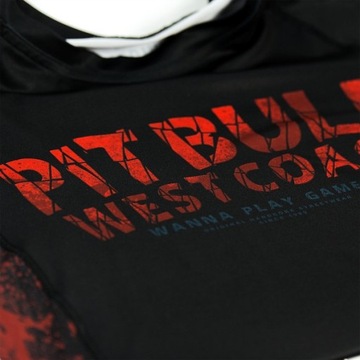 Рашгард PITBULL с коротким рукавом CHUCKY WANNA PLAY L