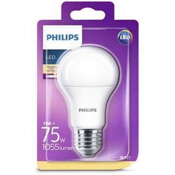 Żarówka LED E27 11W=75W 1055lm PHILIPS 2700K