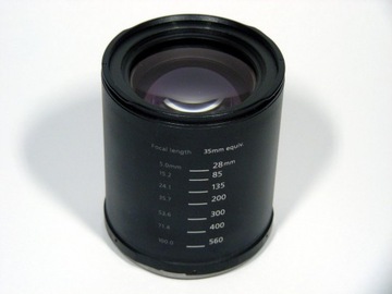 Canon SX10 IS, SX20 IS - tubus obiektywu, soczewka