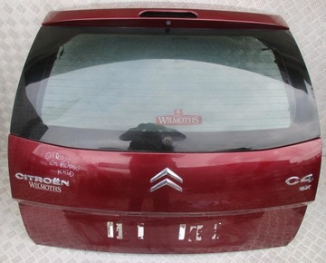 KLAPA TYLNA TYŁ CITROEN C4 PICASSO KHLD