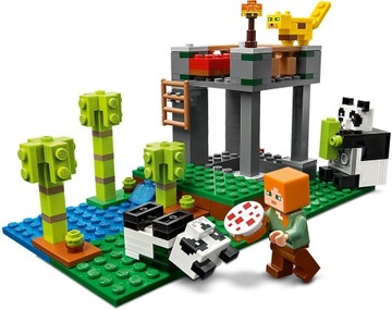 LEGO MINECRAFT Питомник панд 21158