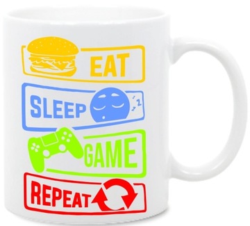 Gracz Gry Gamer koszulka Gracza PS4 PS5 ,kubek