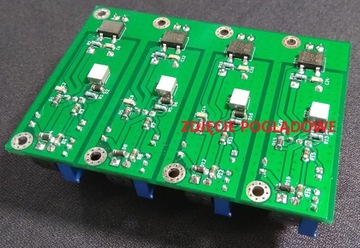 LM317 4-канальная печатная плата источника питания звука