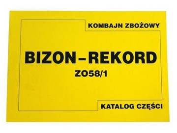 Katalog części BIZON REKORD Z-058 Z058