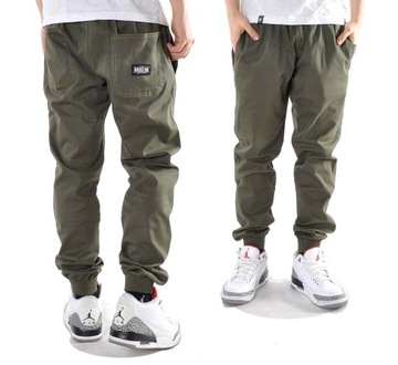 Spodnie L Bossline Casual Jogger joggery khaki