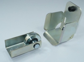Тележка ПОЛНЫЙ КОМПЛЕКТ, ролики для откатных ворот 80x80, 9-РОЛИКОВАЯ ТЕЛЕЖКА