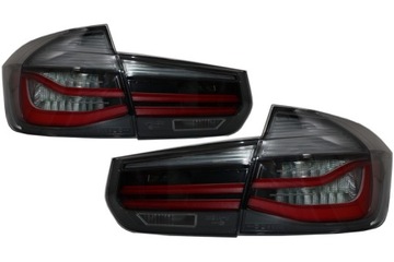 LAMPY TYLNE TUBE LED BMW F30 11-14 LOOK LCI RED SM