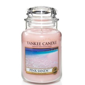 YANKEE CANDLE PINK SANDS Świeca Duży Słoik 623g
