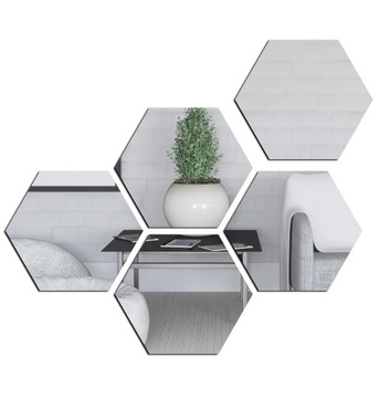 СОВРЕМЕННЫЙ! Зеркало декоративное HEXAGON 3D STYLISH