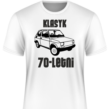 KOSZULKA NA 70 URODZINY 70 LAT SUPER PREZENT XS