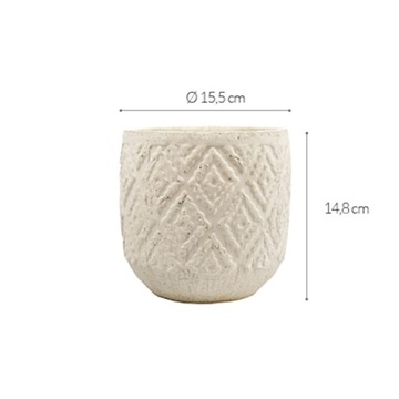 DONICZKA BETONOWA 15x15cm - BETON ARCHITEKTONICZNY