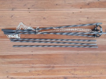 ШТАТИВ 190 СМ САДОВЫЙ ГРИЛЬ + ЦЕПНАЯ АКЦИЯ