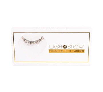 Rzęsy na taśmie BE NATURAL Premium Silk Lashes KLEJ GRATIS