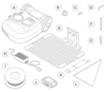 Робот-косилка WORX Landroid M700m2 WR142E 20 В