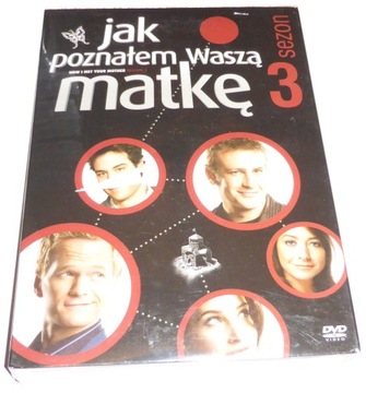 Jak poznałem waszą matkę sezon 3 trzeci (3DVD)