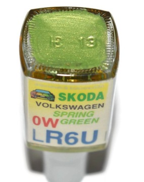 SKODA LR6U SPFING GREEN LAKIER ZAPRAWKA DO RYS ARA 10 ML